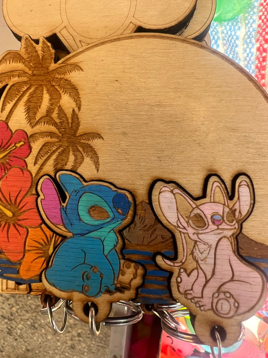 Tropical Stitch and Angel
