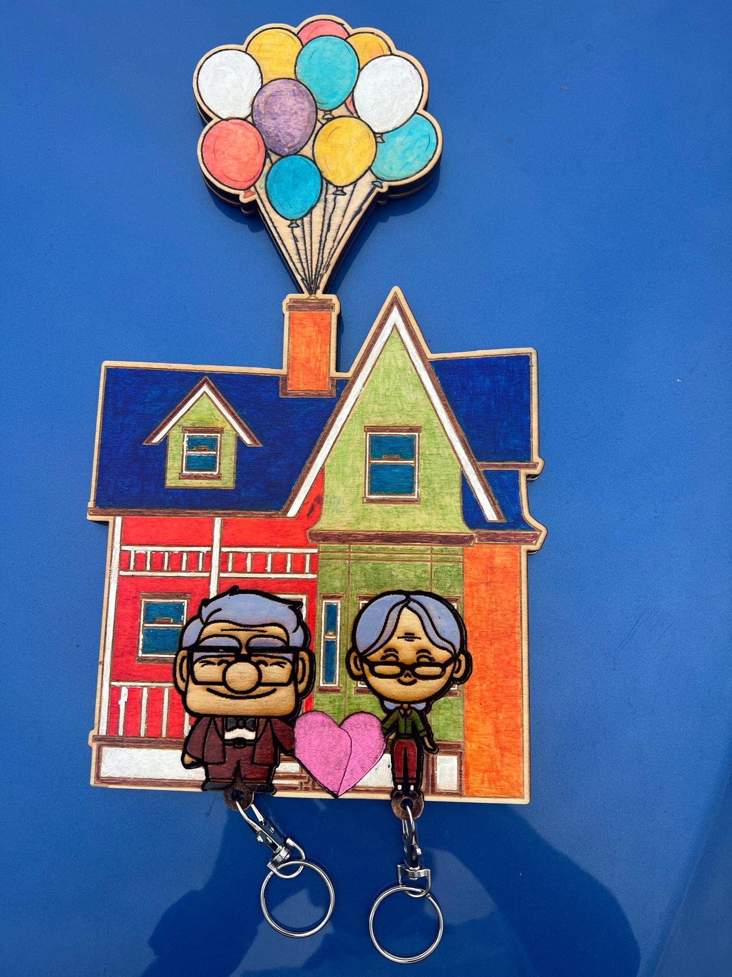 Up keychain personalized