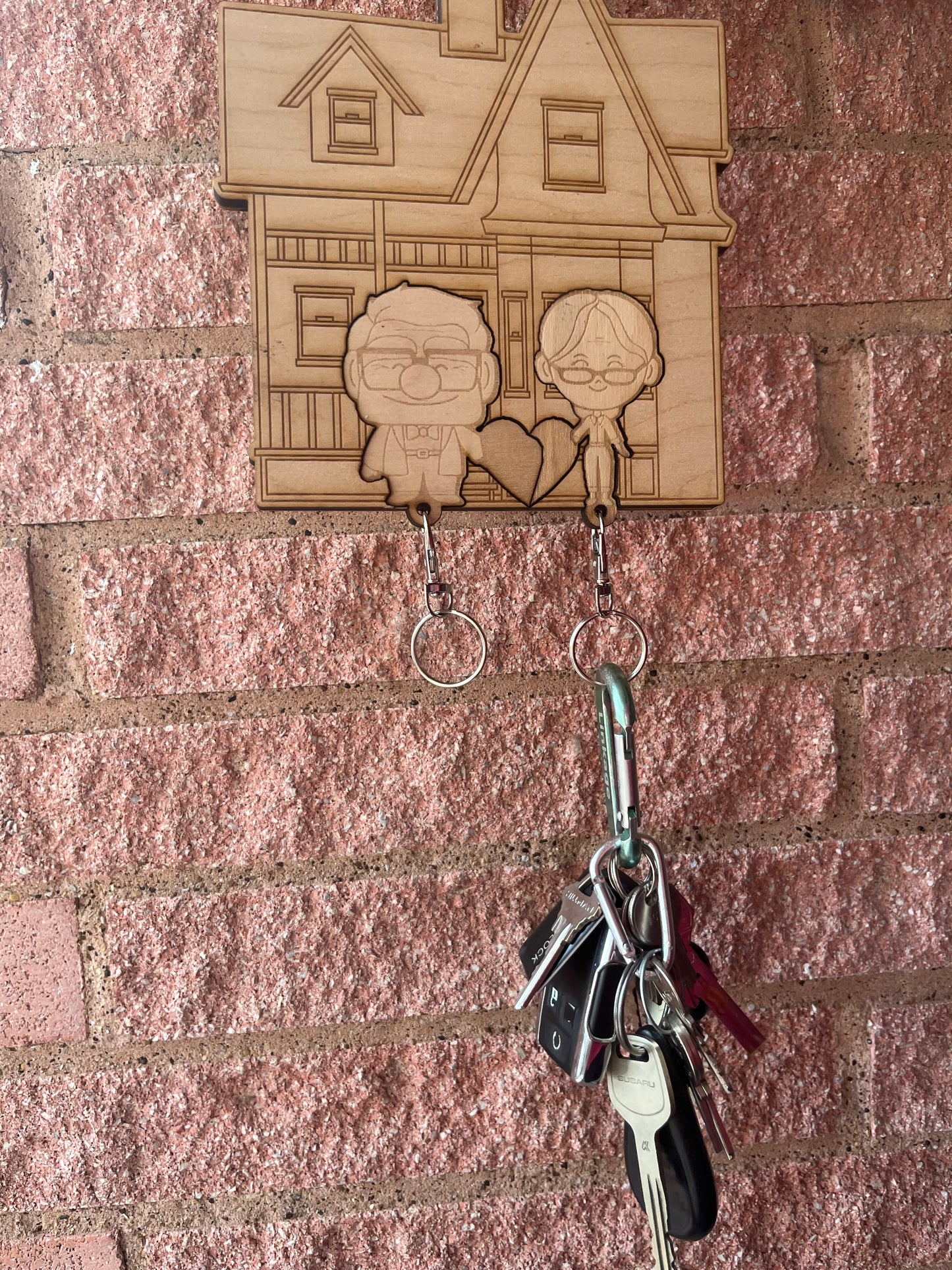 Up keychain personalized