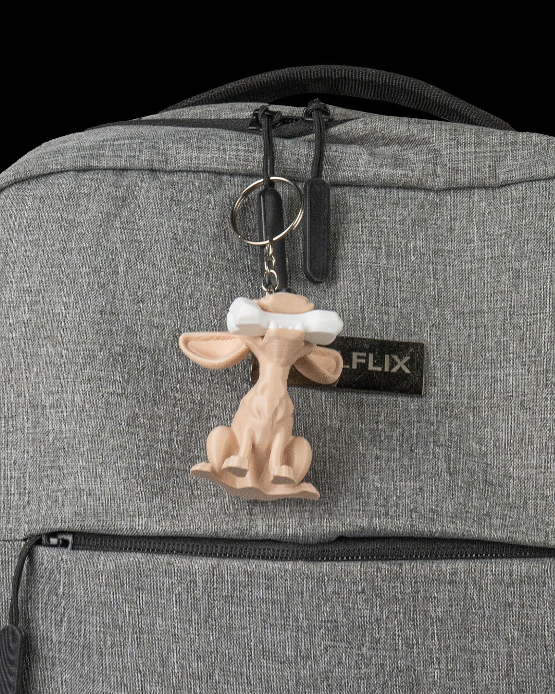 Funny chihuahua keychain